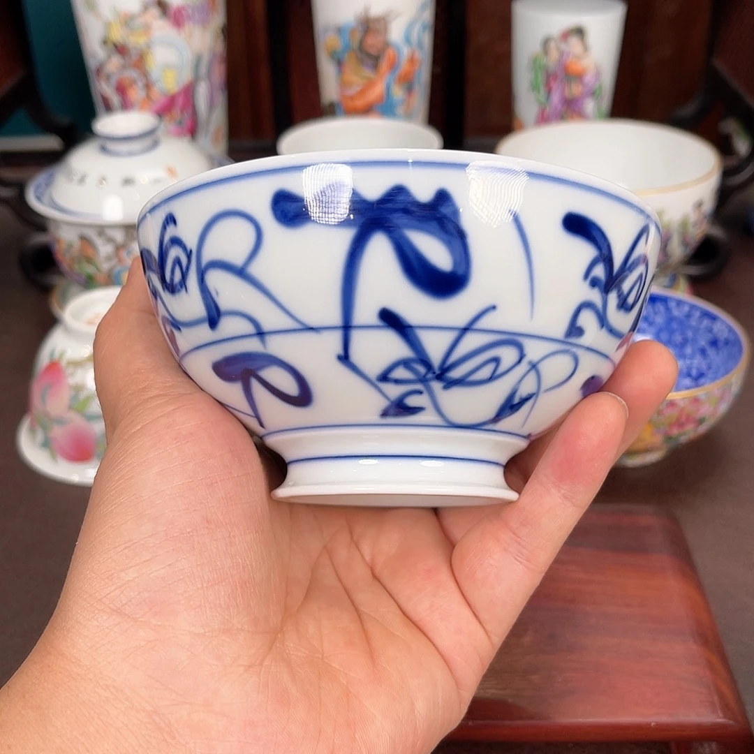 杯景德镇瓷器全手工制作