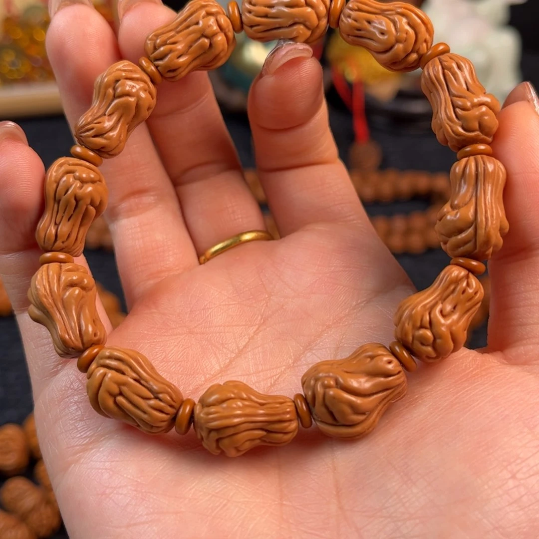 桃核手串A11链接手串