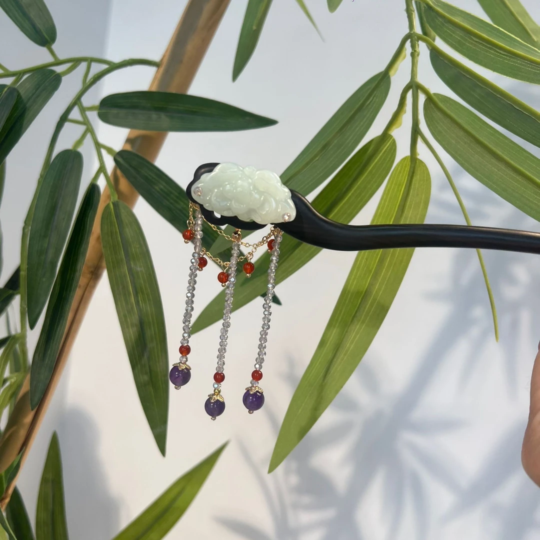 古悦倾城（翠微）古风汉服发饰