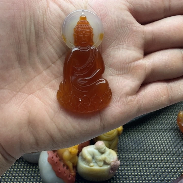石英岩玉未镶嵌车挂