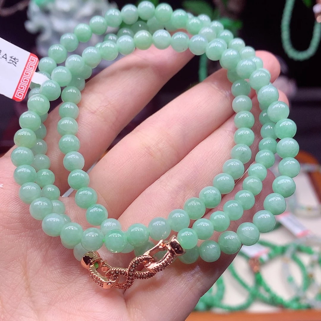 项链未镶嵌翡翠翡翠