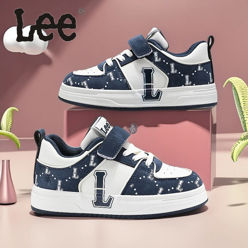 Leekids2024新款春秋儿童童鞋男童百搭板鞋休闲鞋运动鞋女童鞋子
