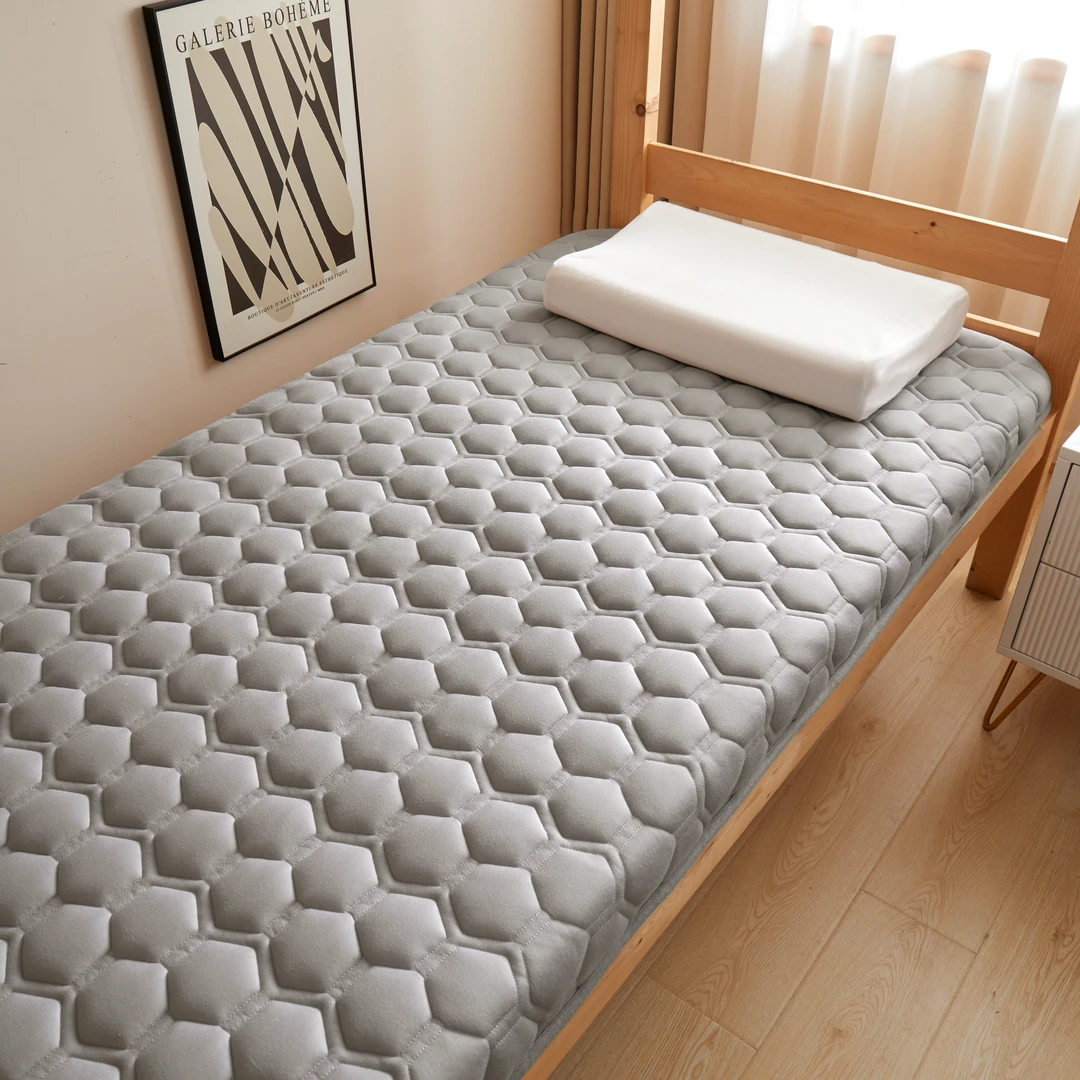 【六边形】学生宿舍上下铺四季通用床垫大学初高中单人床寝室软垫