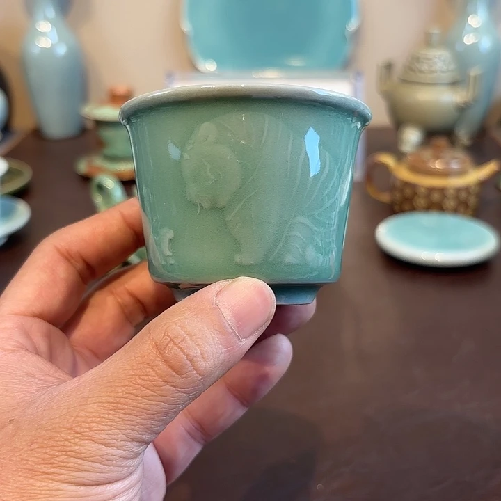 瓷片龙泉青瓷福利青瓷