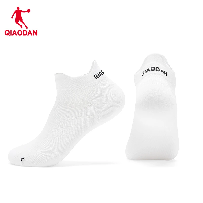 乔丹男跑步船袜2025夏季新款透气吸汗袜子运动轻薄袜男子船袜短袜