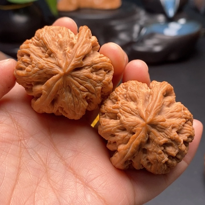 文玩核桃把件粗筋41.5尺