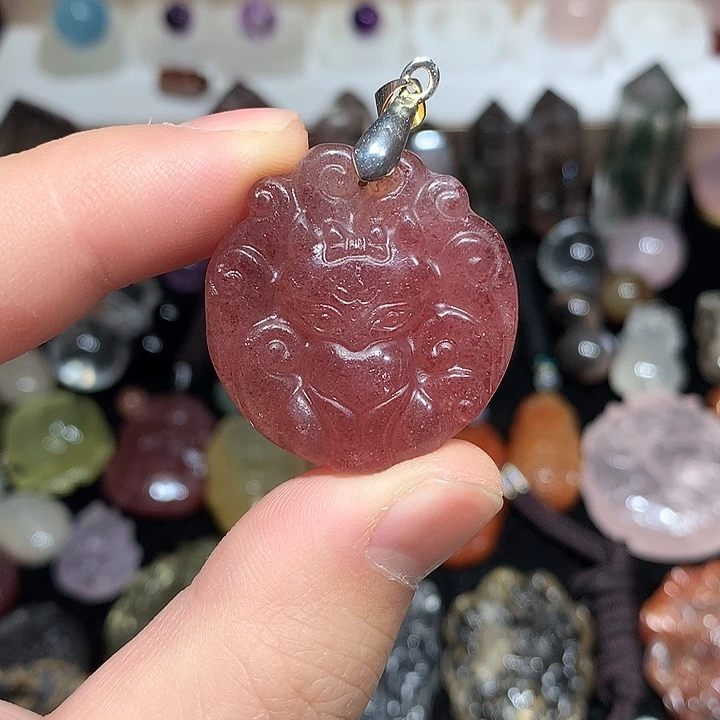 水晶未镶嵌珠宝半成品