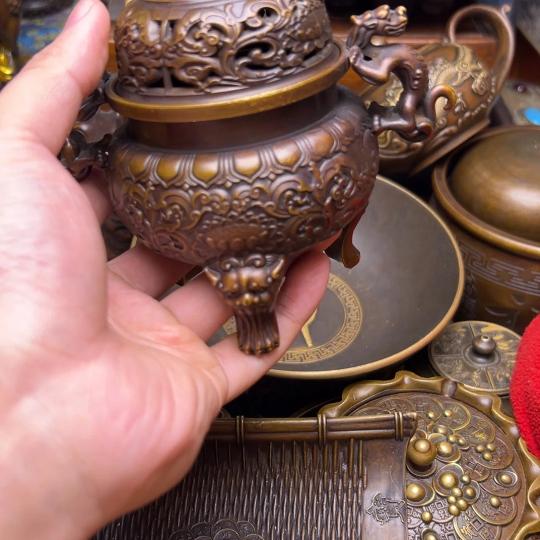精美铜器，点击下单