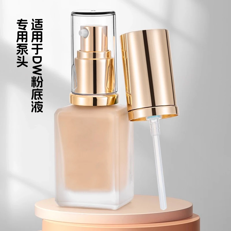 适用DW正装30ML原装喷头持妆粉底液真空泵头专用原装按压替换喷头