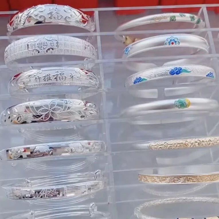 足银手镯 3优惠手镯合集（找客服备注好款式）