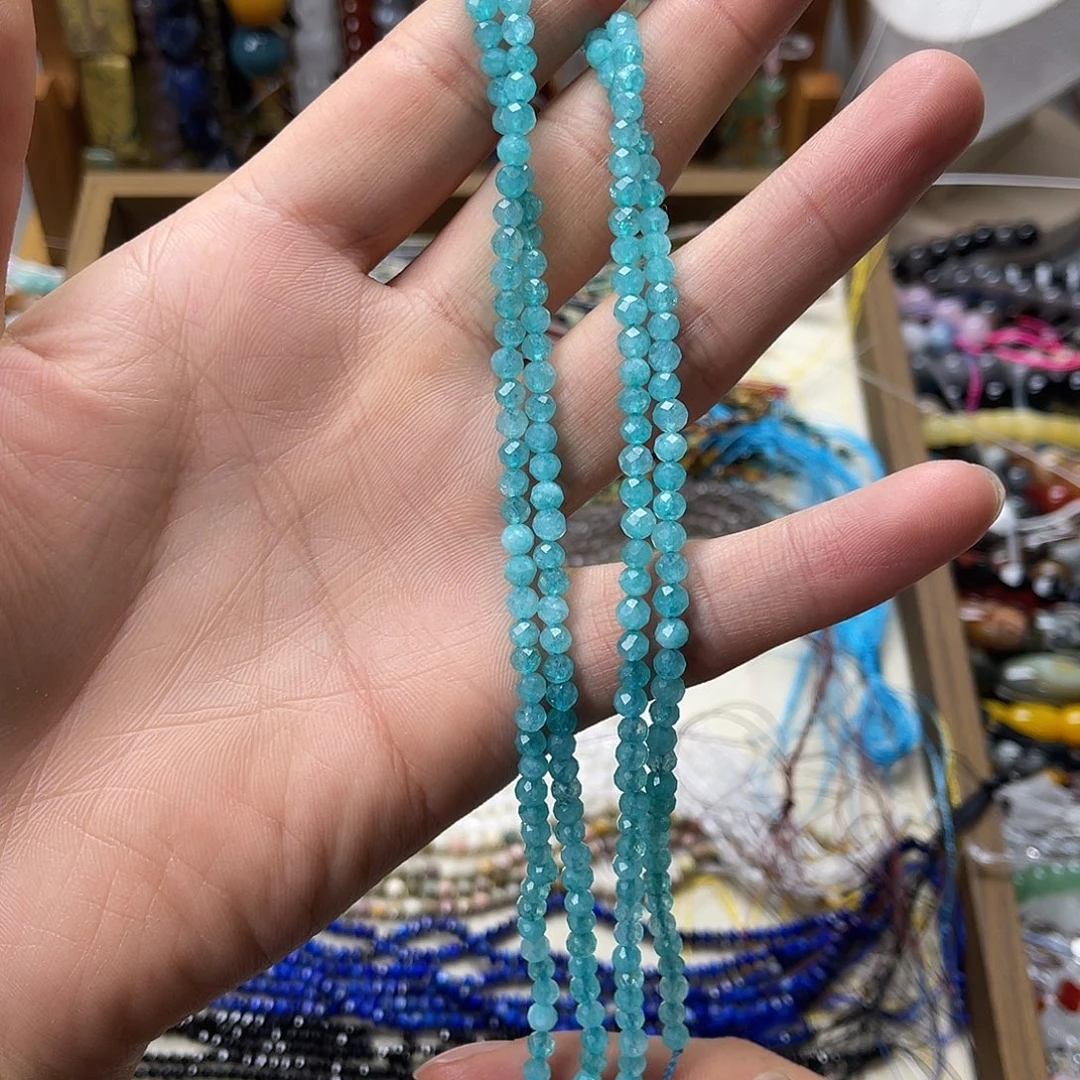 玛瑙/玉髓未镶嵌珠宝半成品卡4天河石切面一条