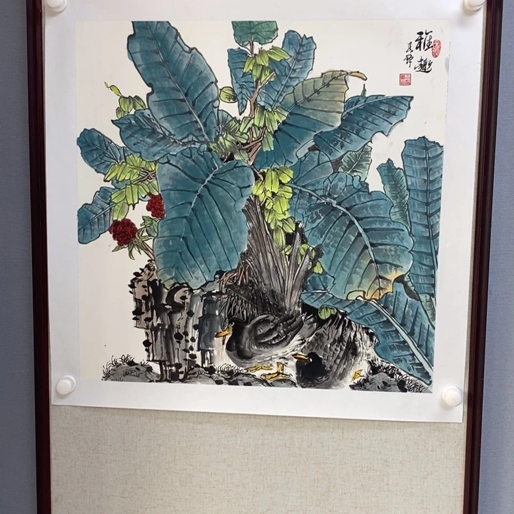 国画亲笔手绘原创