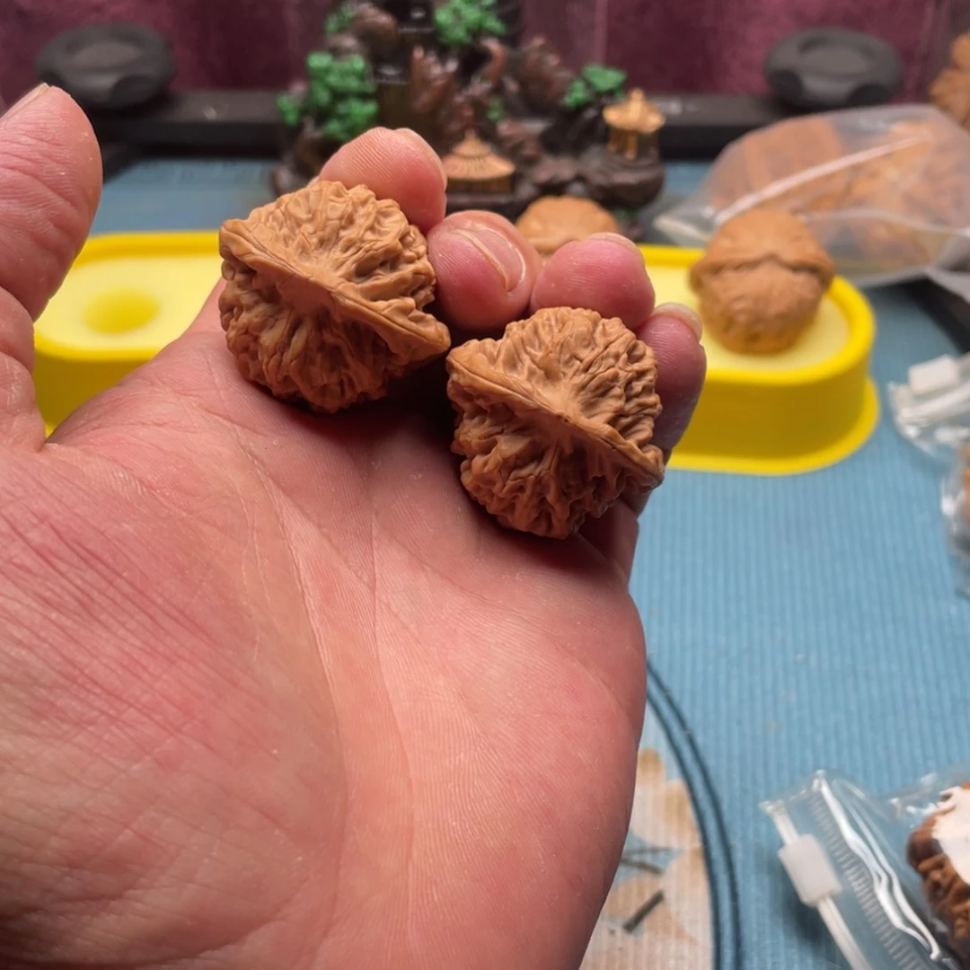 核桃把件全品36秦闷