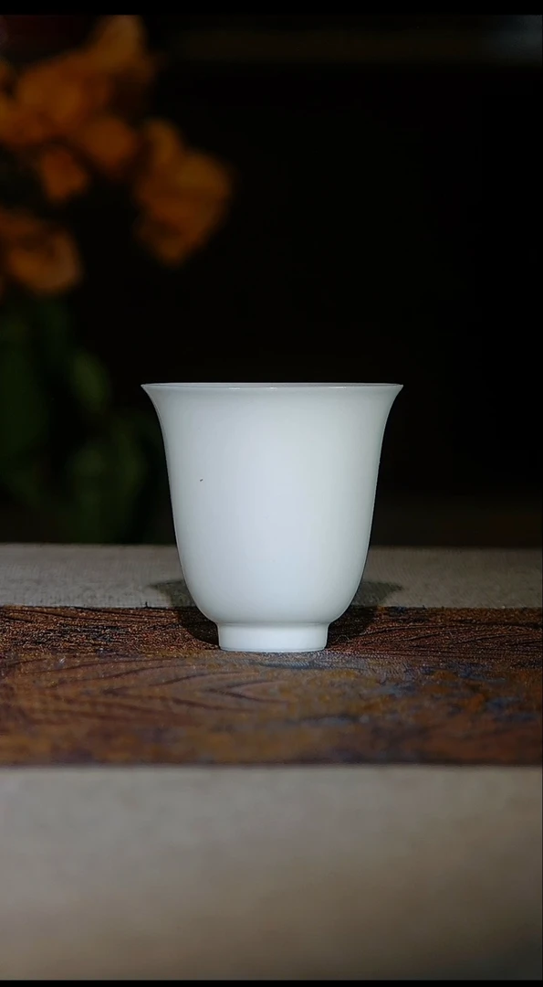 全手工白胎杯套组