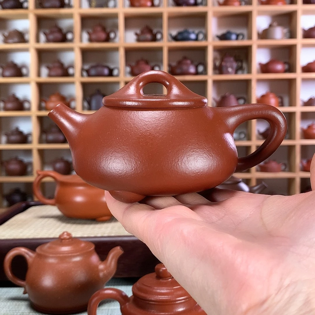 石瓢紫砂原矿紫砂手工制作1
