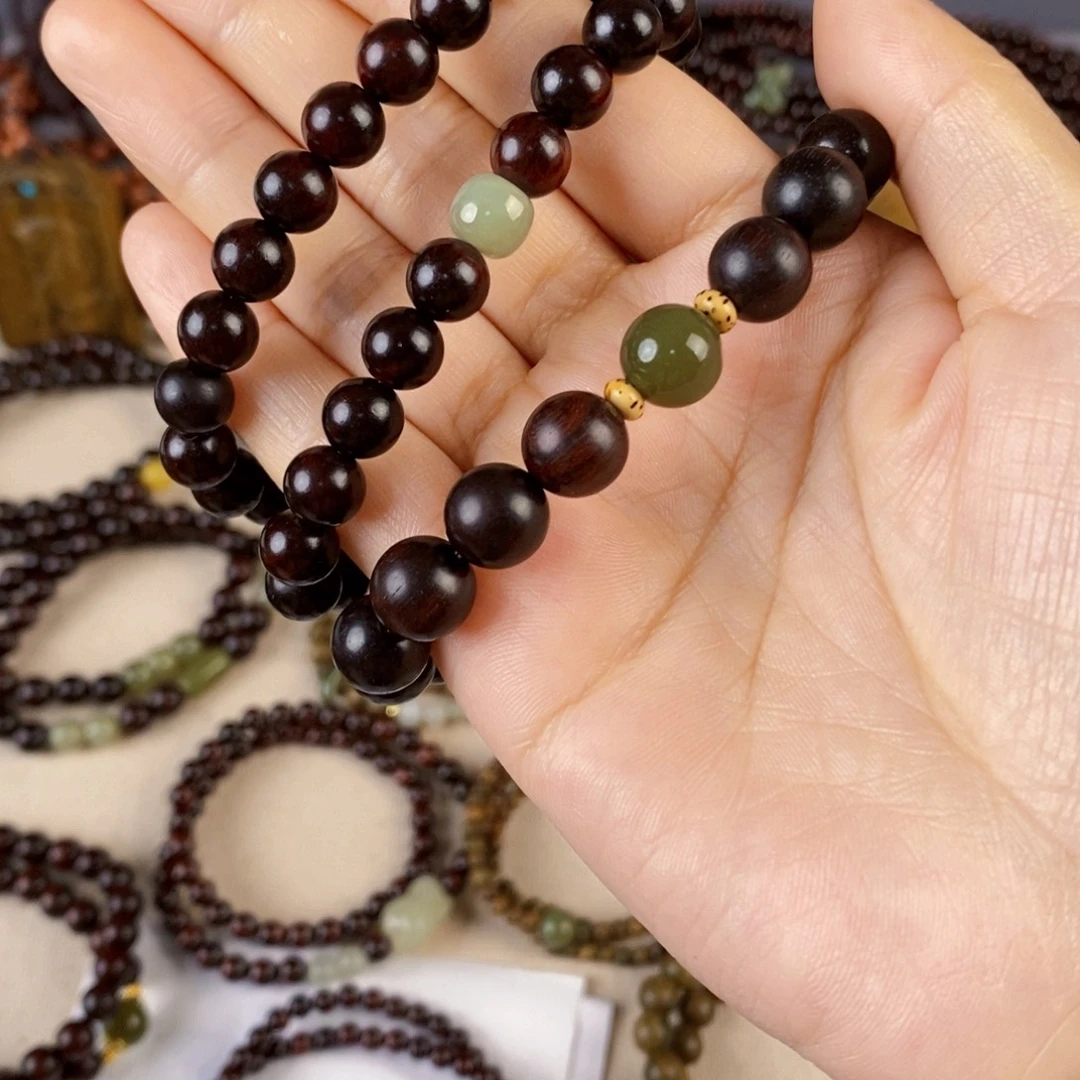 檀香紫檀（小叶紫檀）无事牌