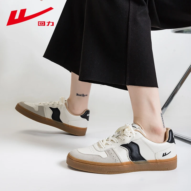 回力休闲鞋男鞋2025新款秋冬百搭低帮帆布鞋厚底复古运动板鞋子男