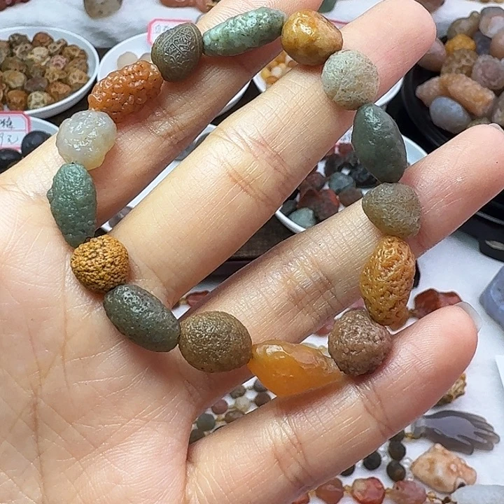 玛瑙/玉髓手链未镶嵌