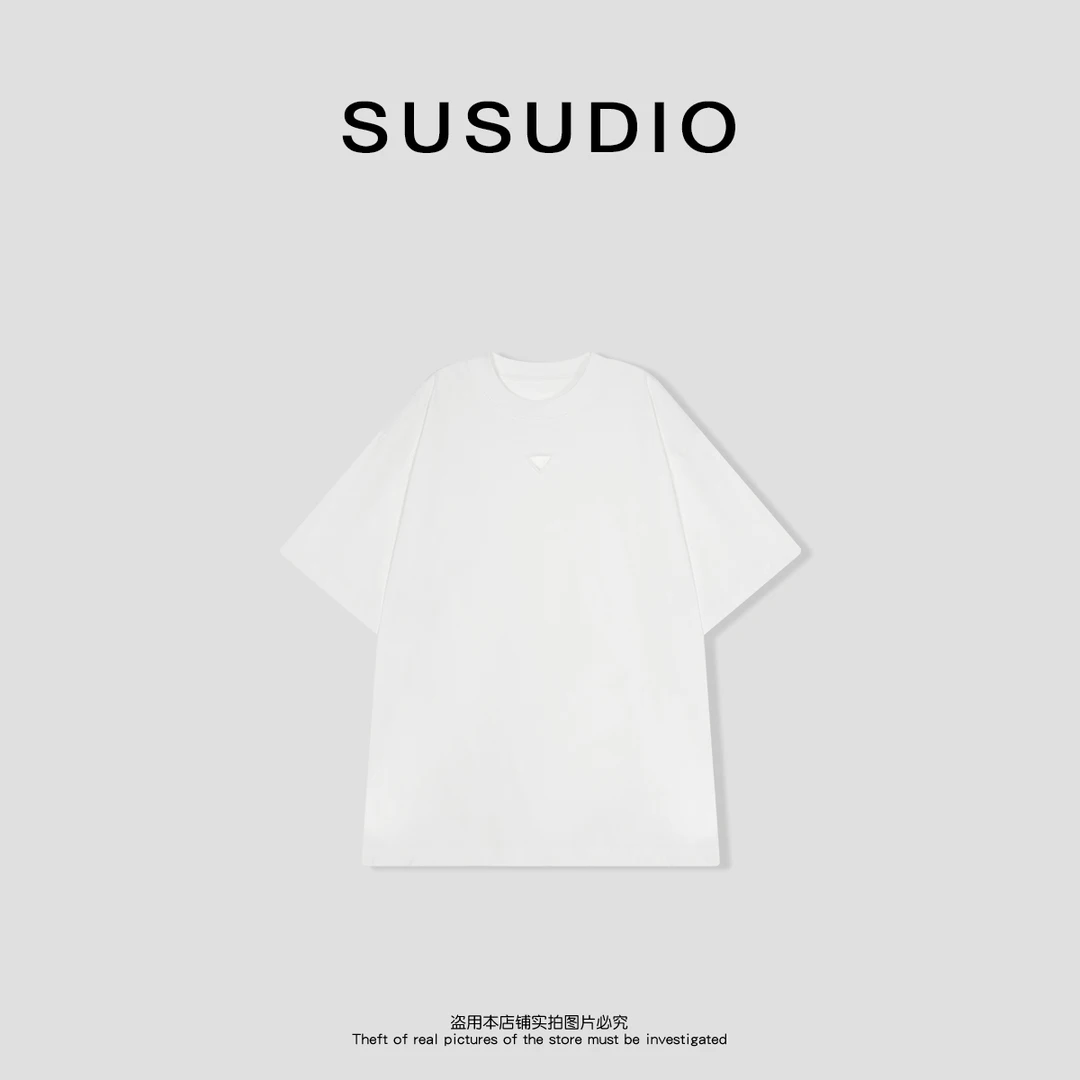 SUSUDIO 春日颂歌 新款百搭纯色T恤10042