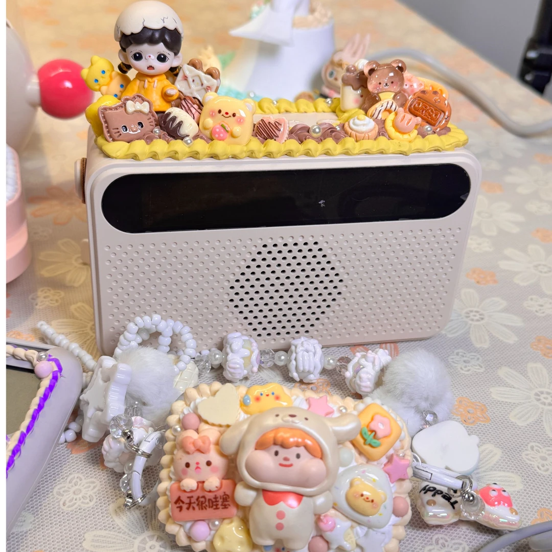 锦鲤潮玩定制专拍奶油胶可爱网红IP萌粒手作DIY
