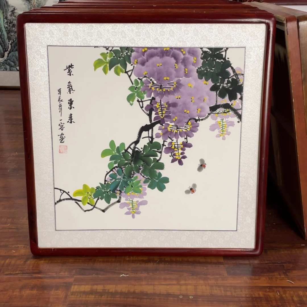 国画带框尺寸63*63厘米