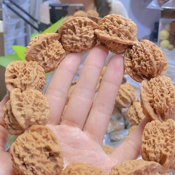 【闪购商品】文玩核桃把件36乾隆纹手持