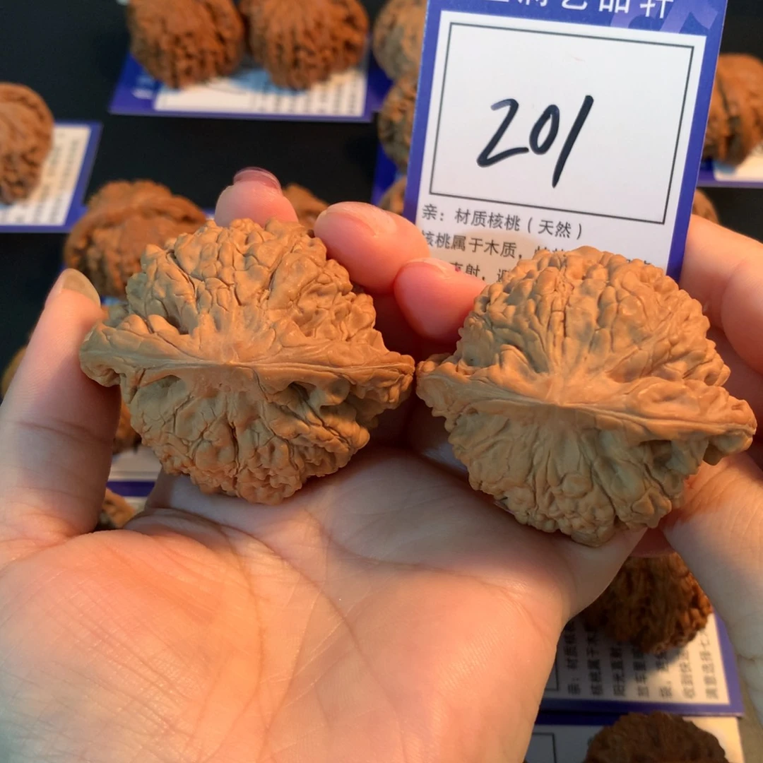 耀***8文玩核桃把件201官帽5.4