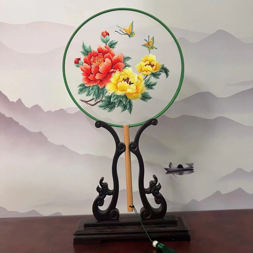 190 福禄牡丹（富贵花开）  龙年春晚同款！2024年新款苏绣