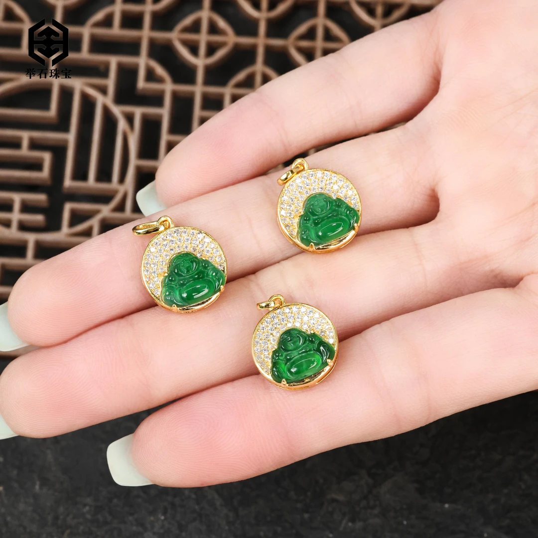 【举石严选】H1231-1233-23094翡翠吊坠（一件/多样性发）E