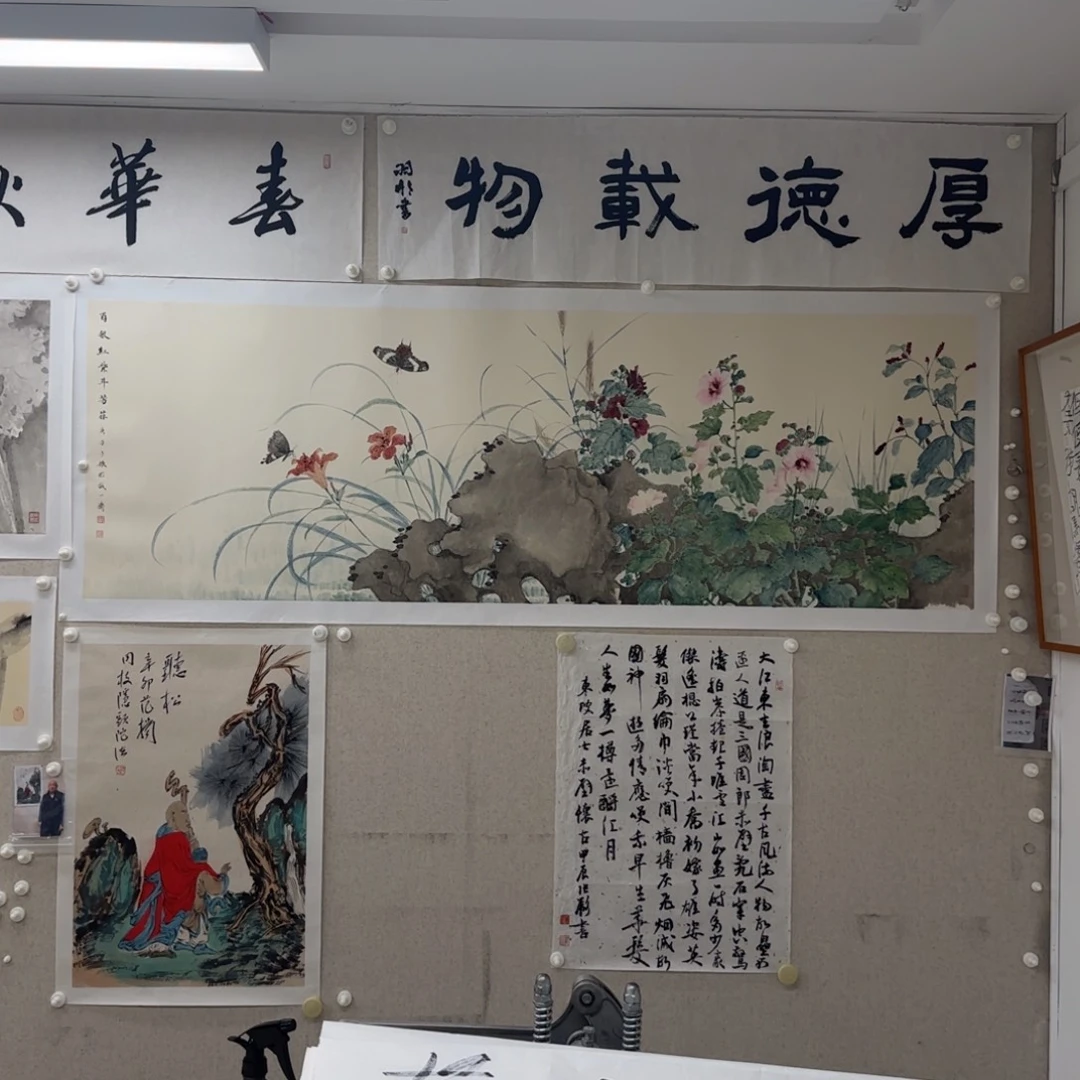 用***1国画赵少俨 设色花鸟 （3.2）定金
