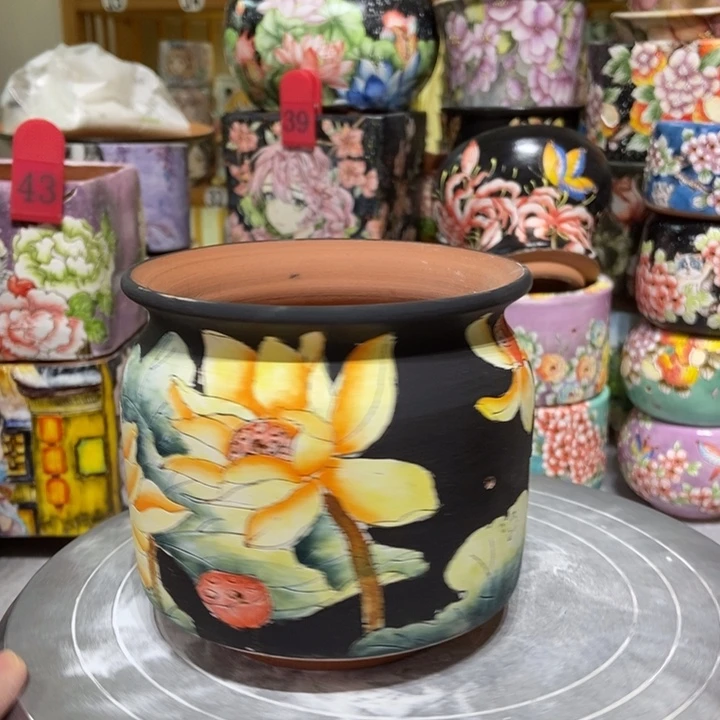 景德镇艺术手绘作品