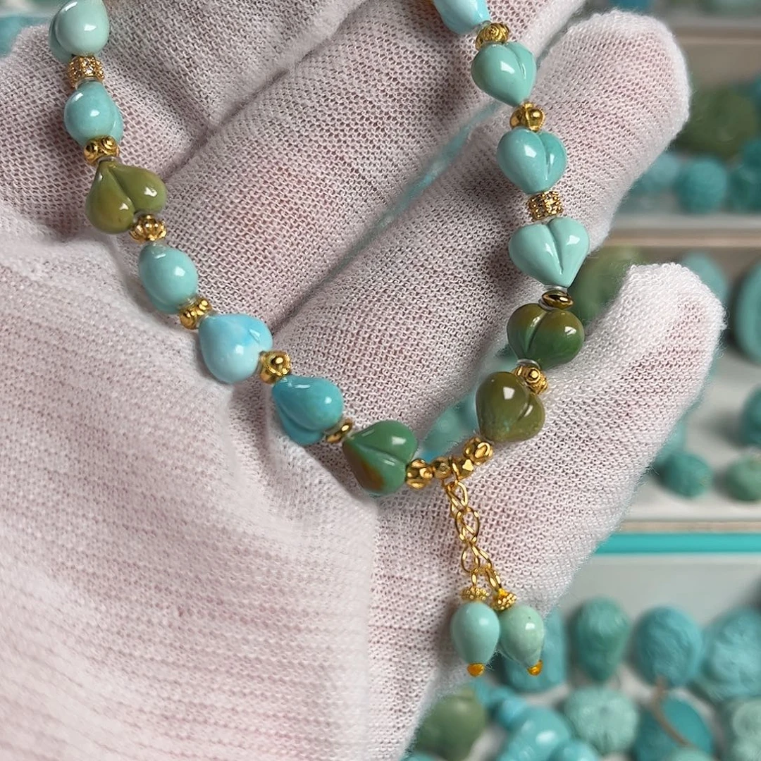 绿松石未镶嵌珠宝奇石