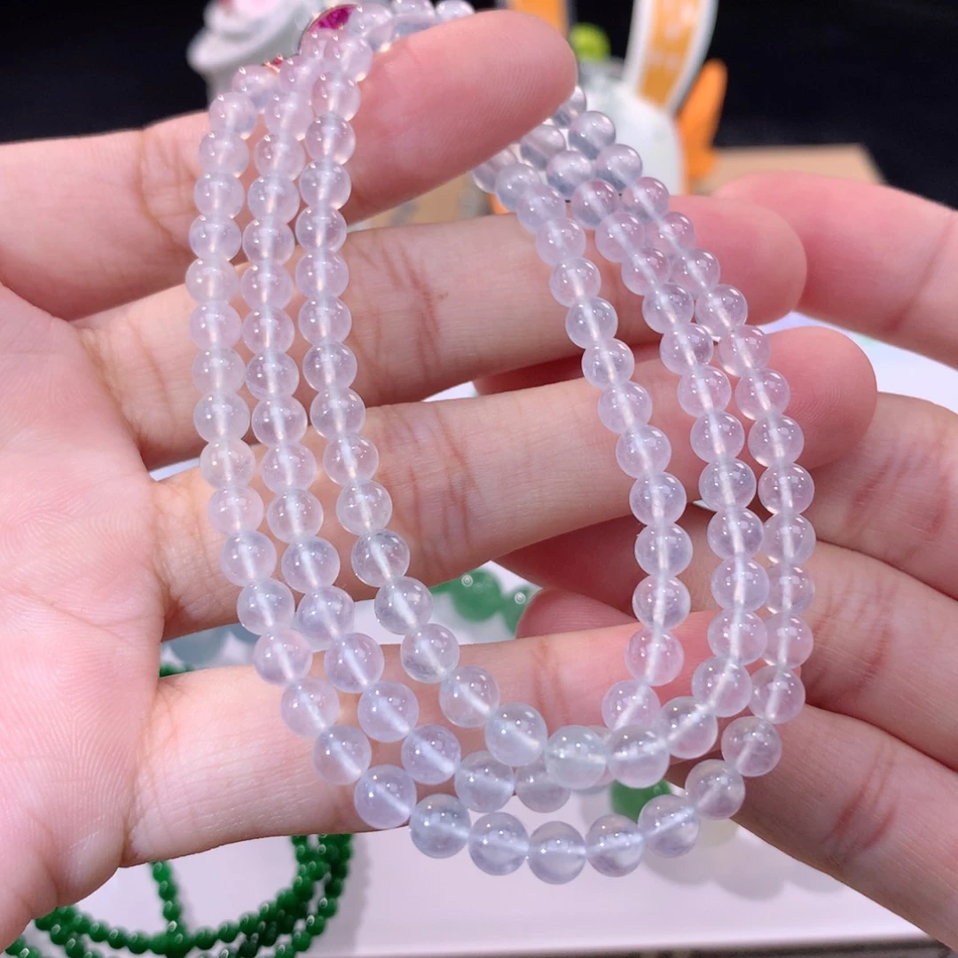 翡翠手链未镶嵌卡5.1