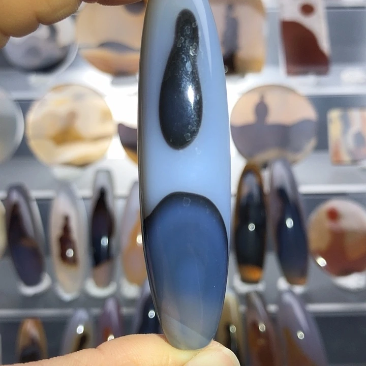 玛瑙/玉髓未镶嵌颈饰155