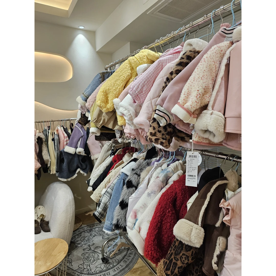 【100#19.9】女童2024新款鹿熙秋冬季女童线下品质女童套装