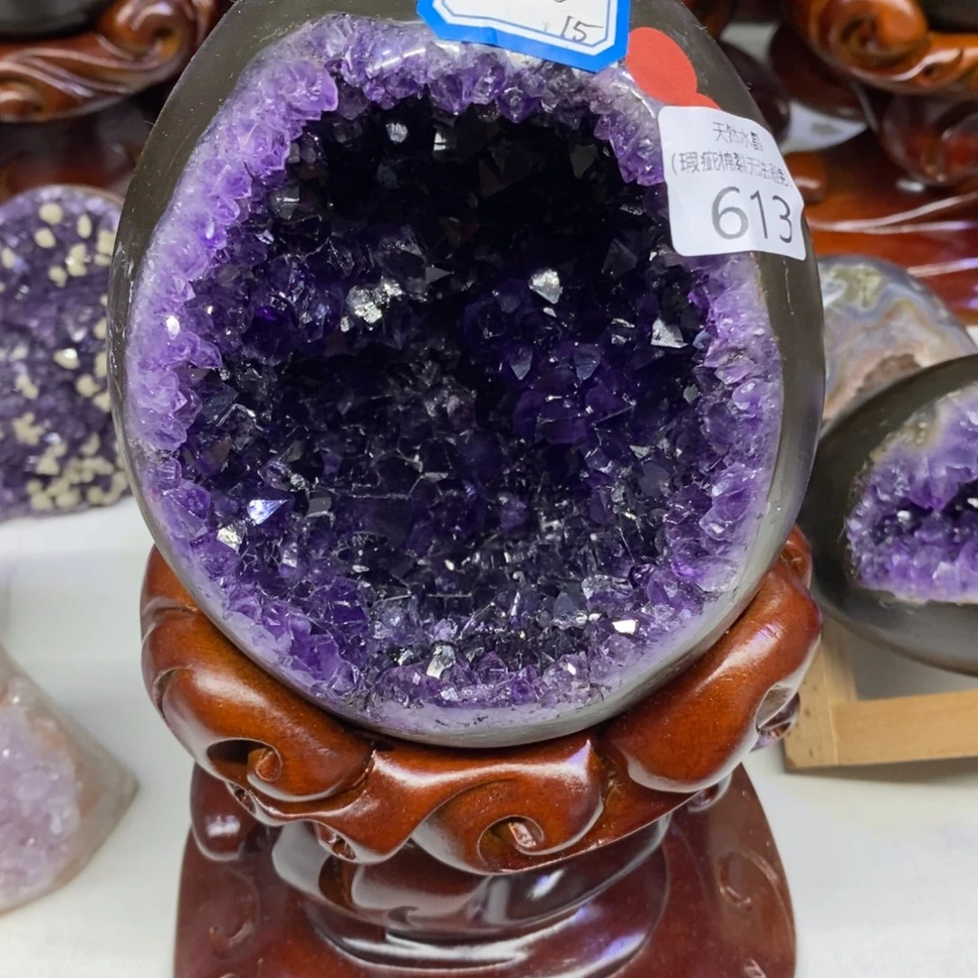 未镶嵌大型摆件（非配饰）紫晶小葛
