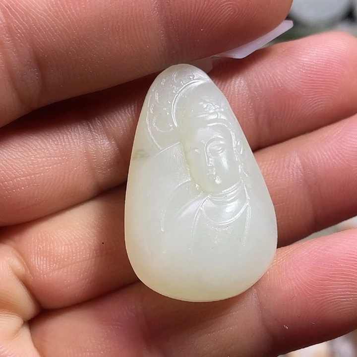 和田玉(糖玉)未镶嵌吊坠(不含链)吊坠