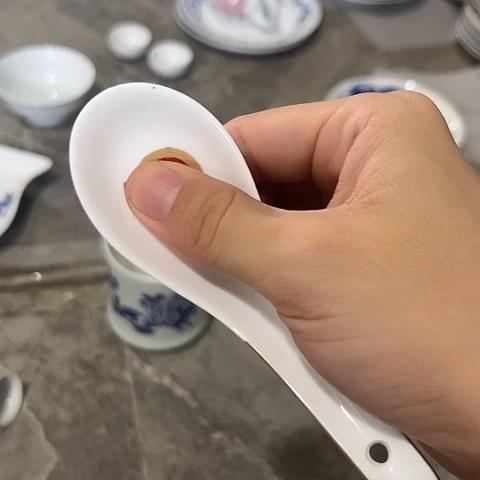 陶瓷果果勺四个陶瓷