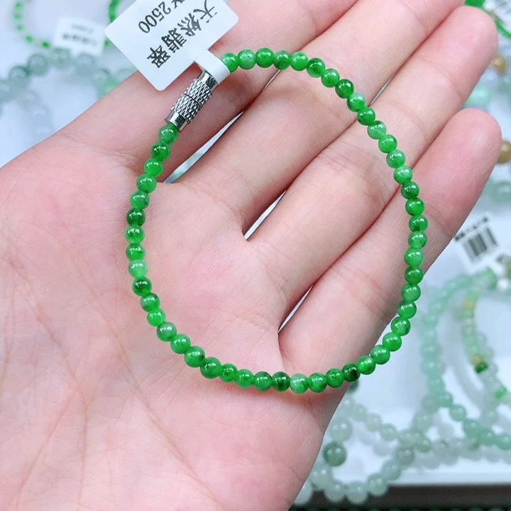未镶嵌手链翡翠翡翠