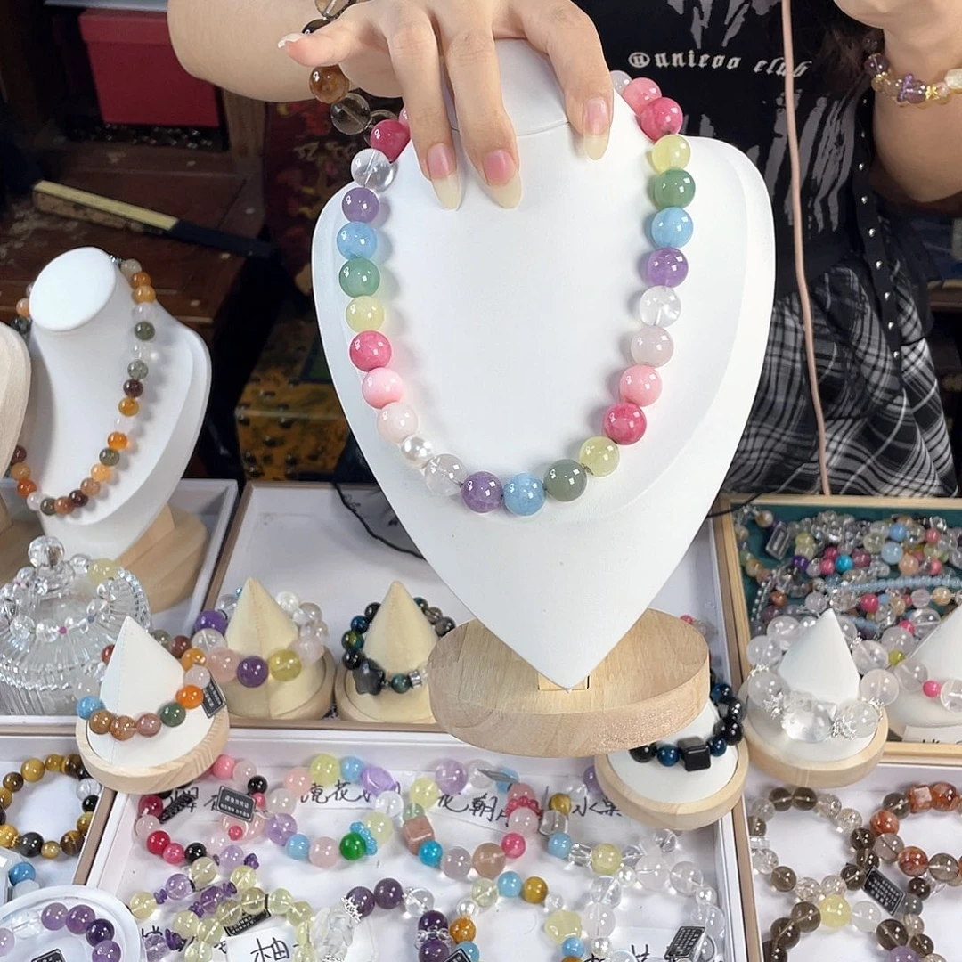 银S925镀金镶嵌手链水晶
