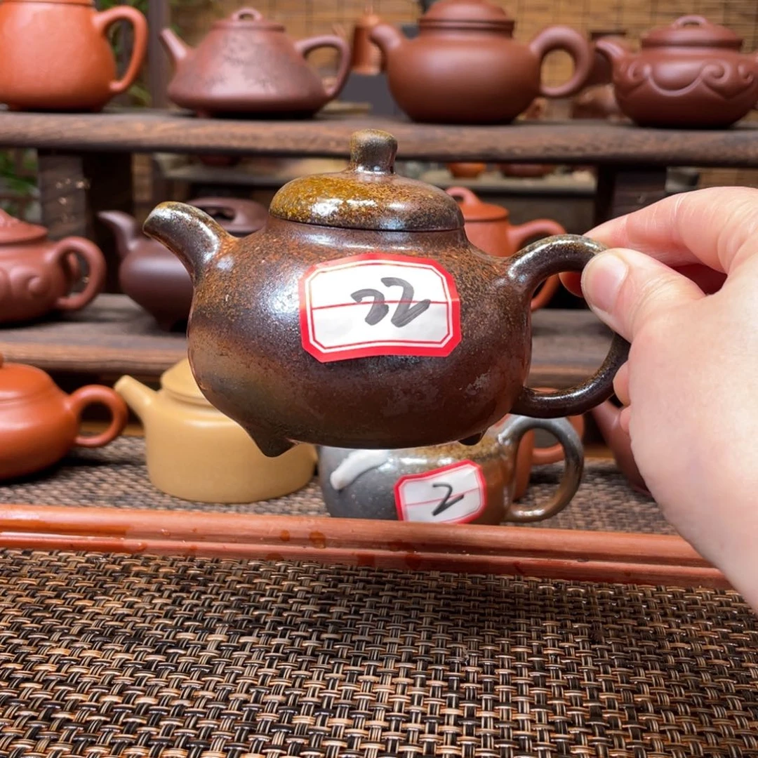 茶壶紫砂宜兴原矿紫砂手工制220