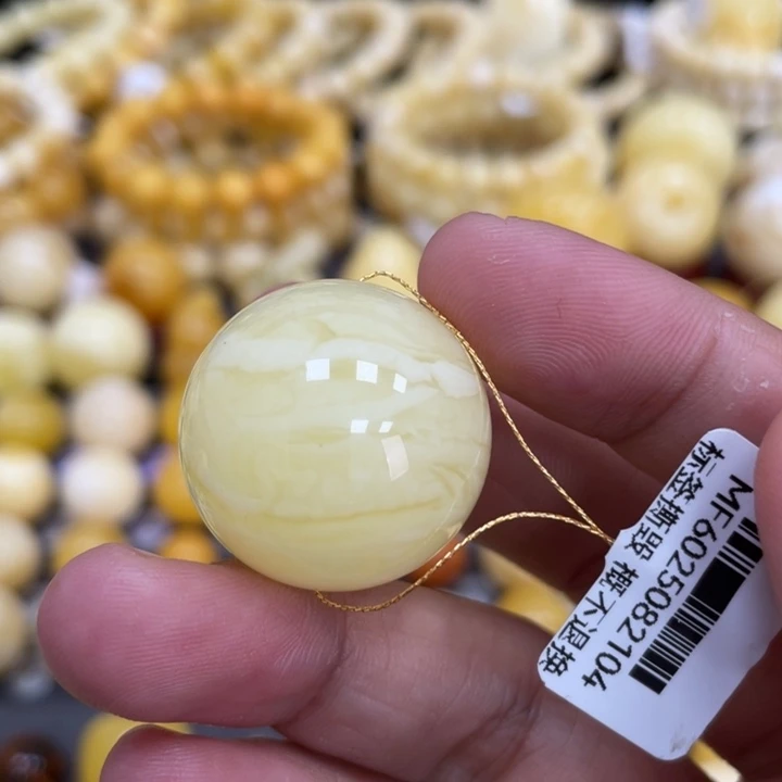 裸石蜜蜡未镶嵌25mm