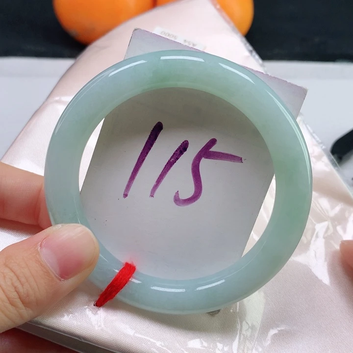 翡翠手镯未镶嵌54圆