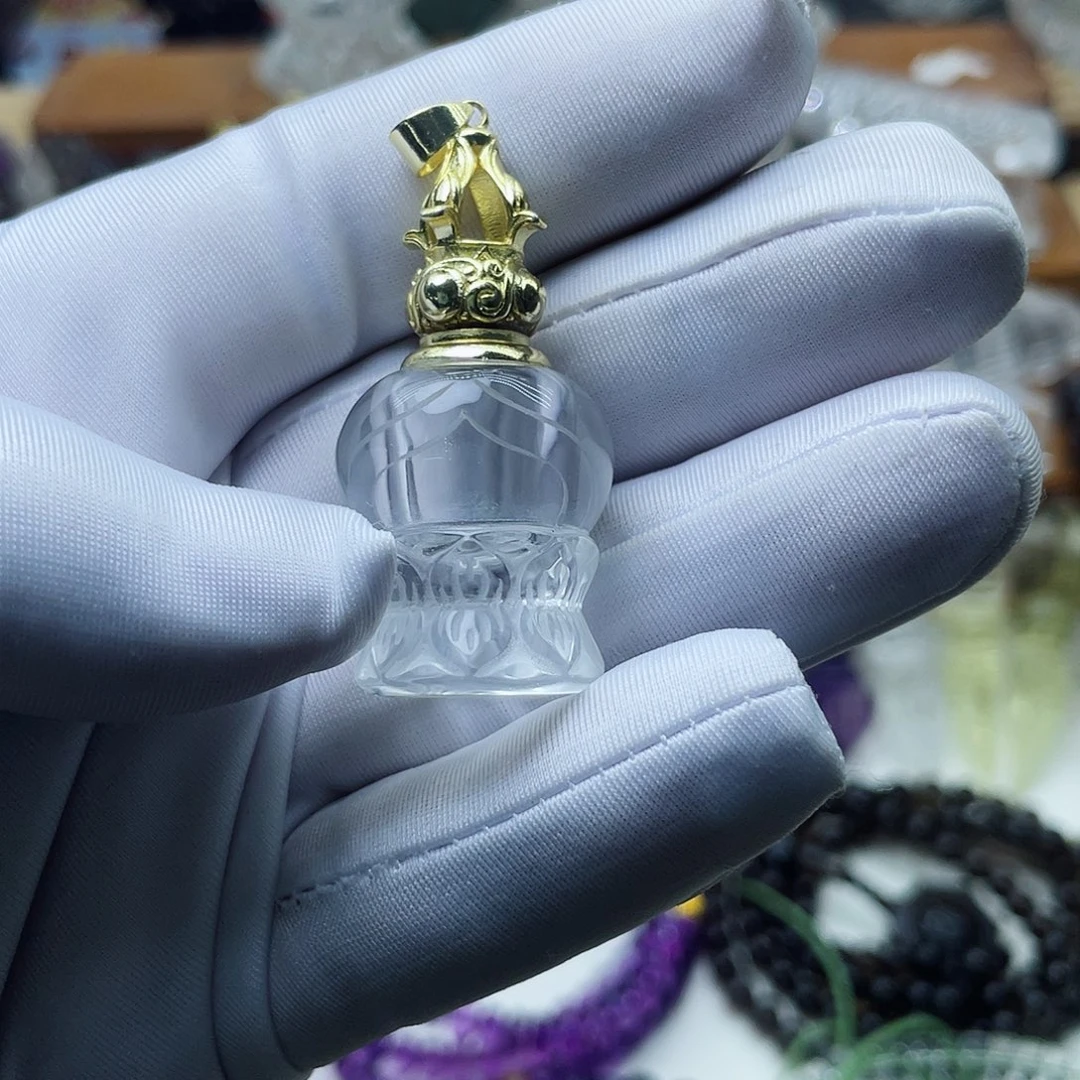 水晶颈饰未镶嵌维***?吊坠