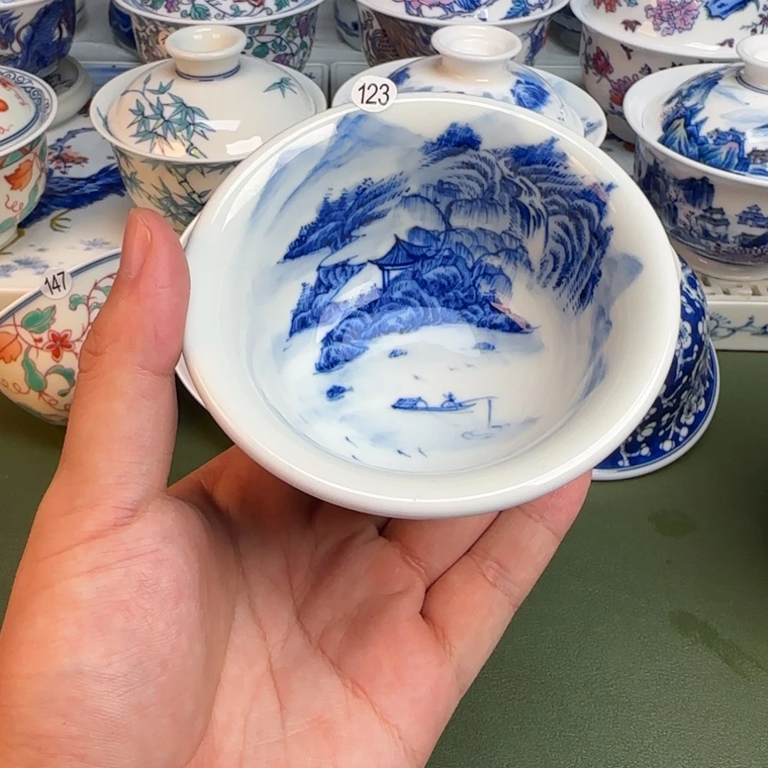 陶彦祖纯手工手绘茶具123