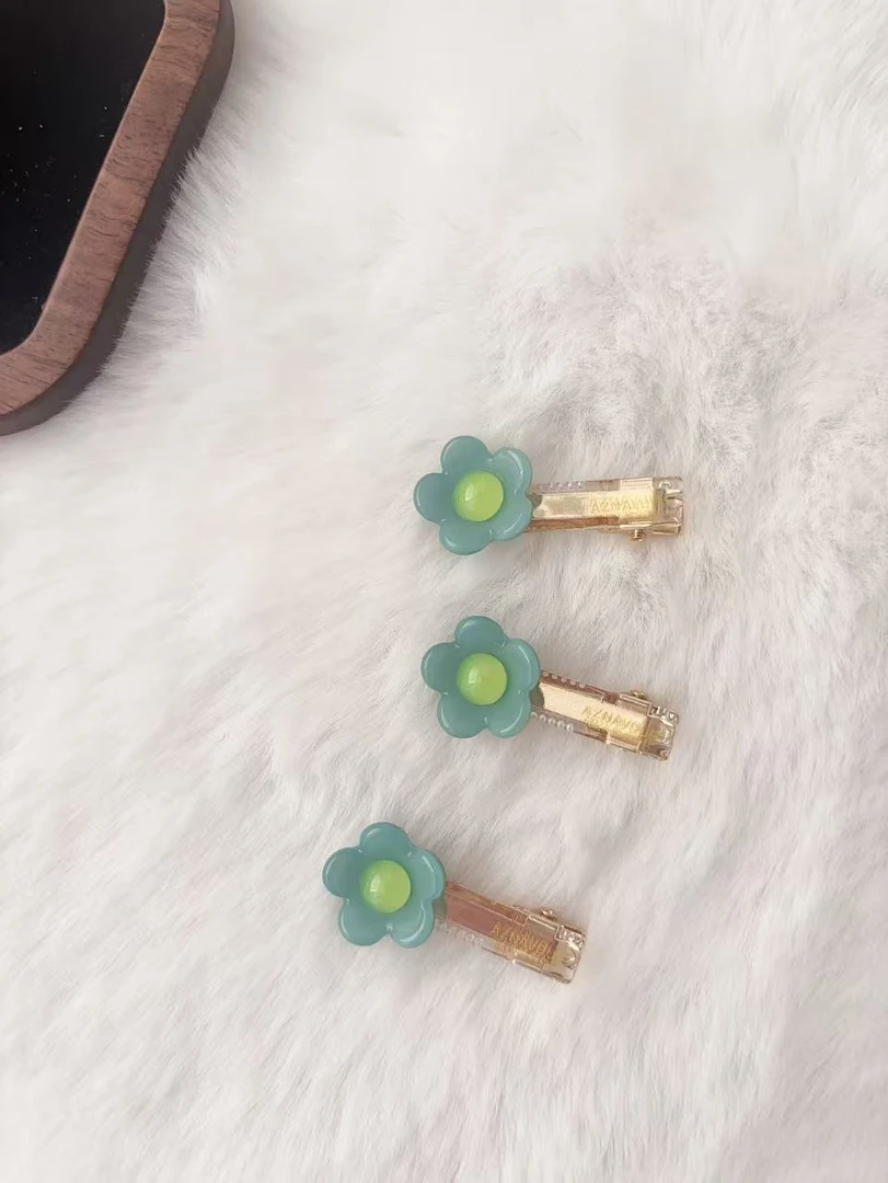 时尚清新花朵发夹A571