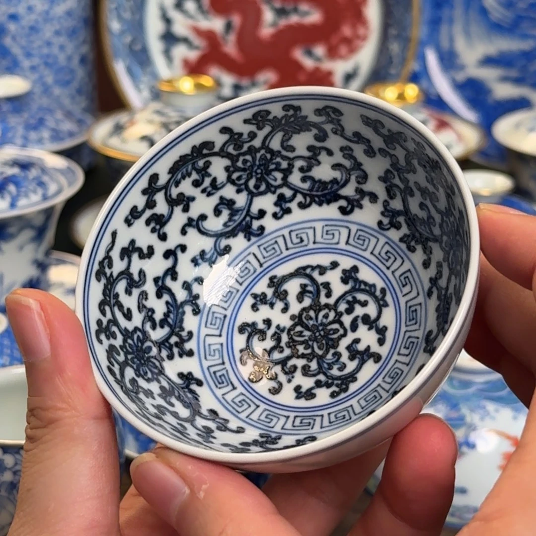 纯手工手绘陶瓷茶具