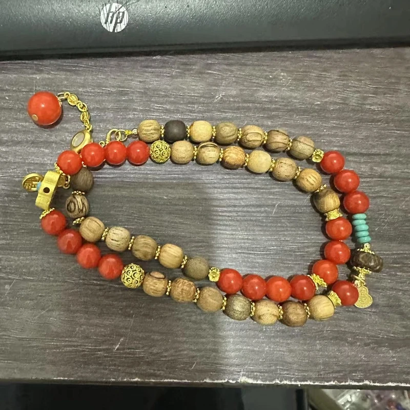 时尚表达南红项链X813