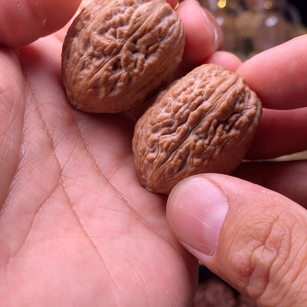 药***1文玩核桃把件东北楸子文玩核桃