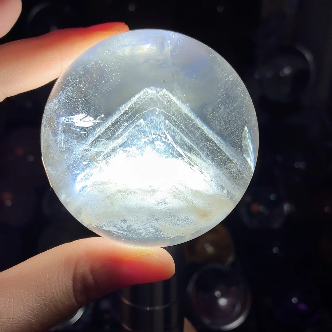 珠宝半成品未镶嵌水晶富士山676